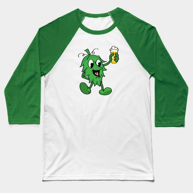 Hoppy Baseball T-Shirt by Honorary Android 